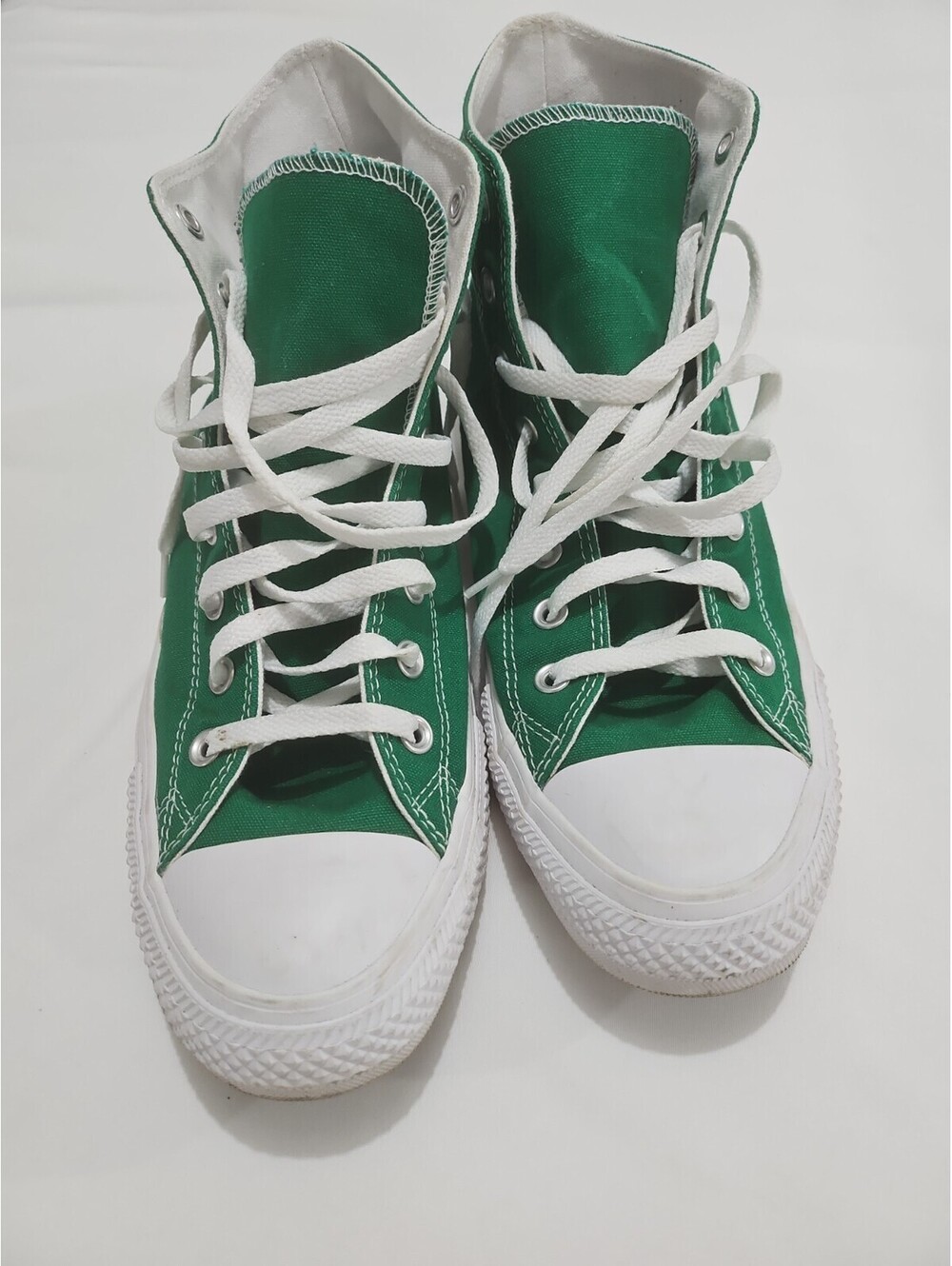 Converse Chuck Taylor All Star High Top. Men's 11.5. Green.  Excellent!  0178